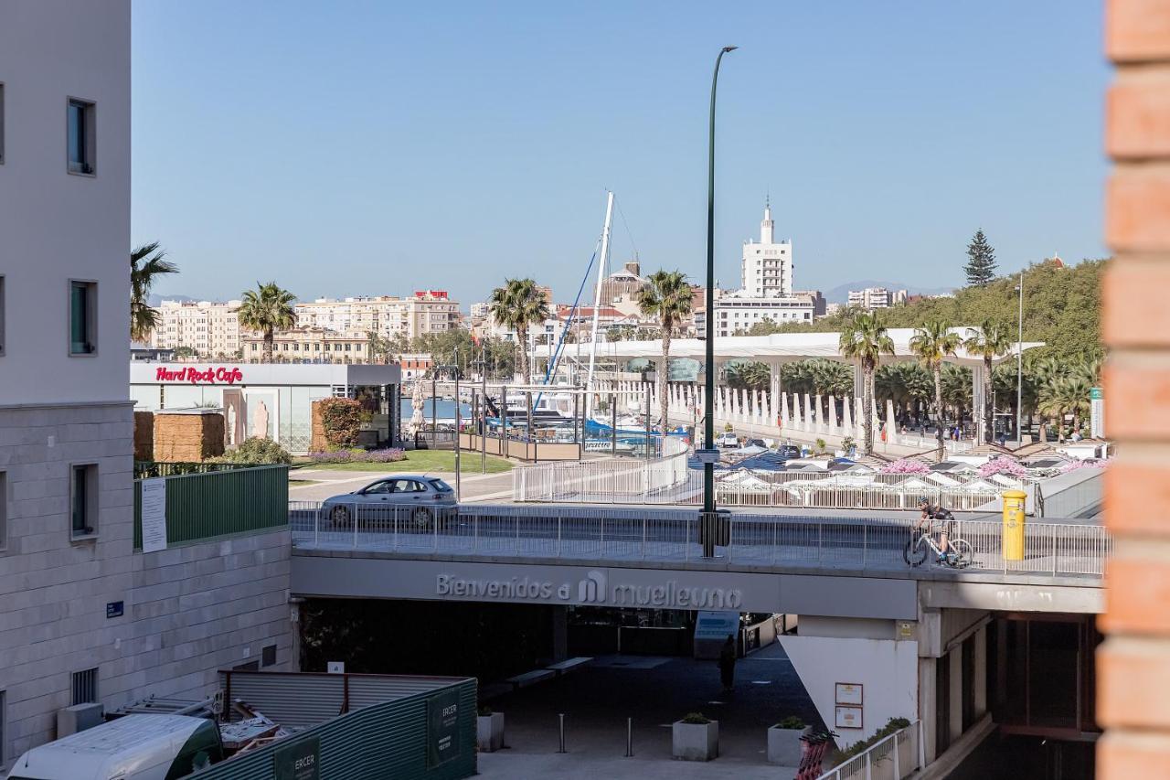Estudio Malagueta, Muelle Uno Views Málaga Buitenkant foto